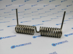 Пружина торсионная ø 22мм ø проволоки 35мм Д1  119мм Д2 64мм Д3 64мм