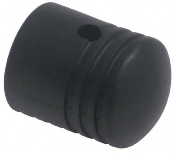 Ручка вращающаяся ø 39,5мм чёрн. Д 50мм ось 7,5x7,5мм