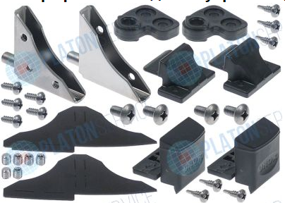 Петля комплект фиксаторов KVM0012A / KVM1231A для печей Unox