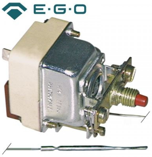 Термостат защитный темп. выкл. 220°C 1-полярн. 5А ø датчик 3мм Д датчик 174мм