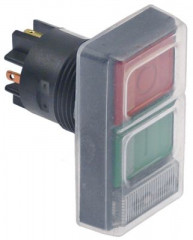 Комплект кнопок присоединение плоский штекер 6,3 мм 6А