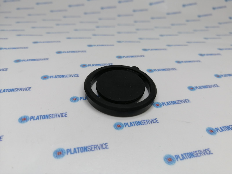 Захлопка ø 37мм внутр.ø 25мм вмонтирование резина для парогенератора толщина 5мм