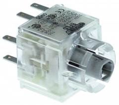 Блок контактный 1NO/1NC присоединение плоский штекер 6,3 мм цоколь T5.5K