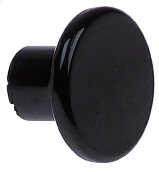 Рукоятка грибовидная резьба M5 пластмасса ø рукоятка 25мм чёрн. Д 17мм