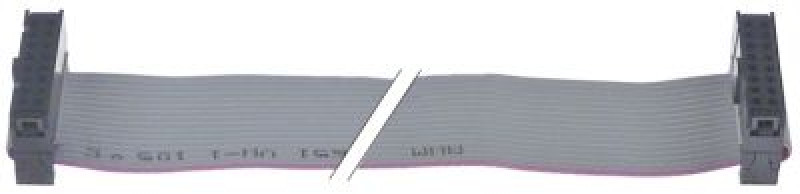 Кабель плоский ленточный 16-полярн. Д 460мм тип штекера 2х-рядный кол-во в уп-вке 1м