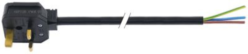 Кабель токоподводящий для электроприборов 15мм² 3-полярн. BS1363/A 285м макс. 250В страны UK