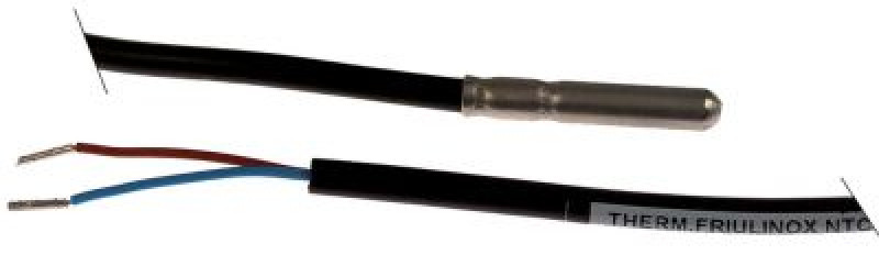 Датчик температурный NTC 10kOhm кабель термопласт датчик -40 до +110°C датчик ø6x14 мм