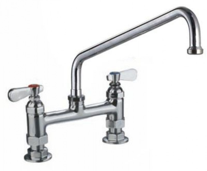 Кран-смеситель двухчастный GEV серия AMERICAN LINE арматура два отверстия верхняя часть крана