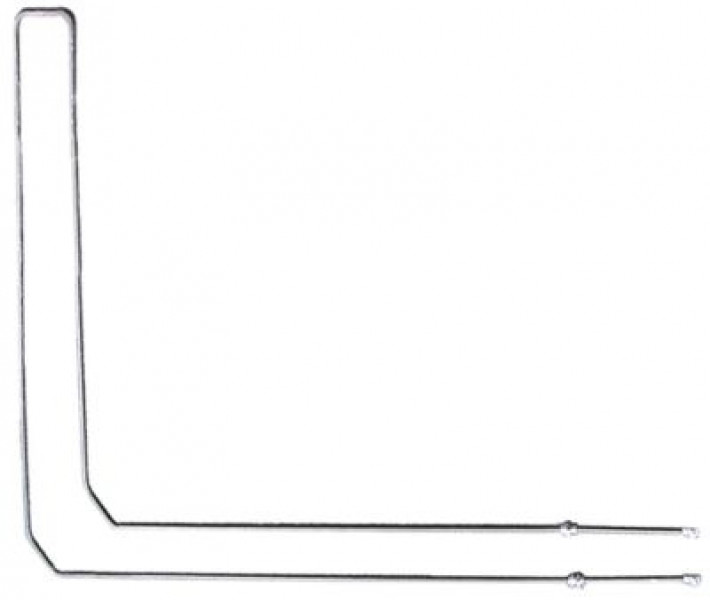 Элемент нагревательный 2400Вт 230В Д 930мм крепление с 2-мя отверстиями присоединение M5