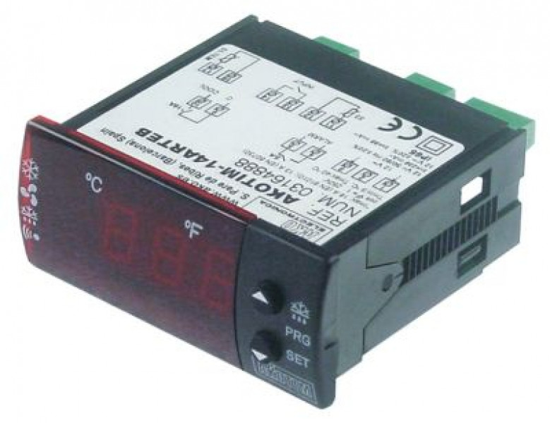 Регулятор электронный 12В мм 71x29мм NTC сборка вмонтирование выходы реле 2 вмонтирование 3