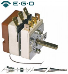 Термостат темп. макс. 110°C 1-полярн. 1CO 16А ø датчик 6мм Д датчик 113мм