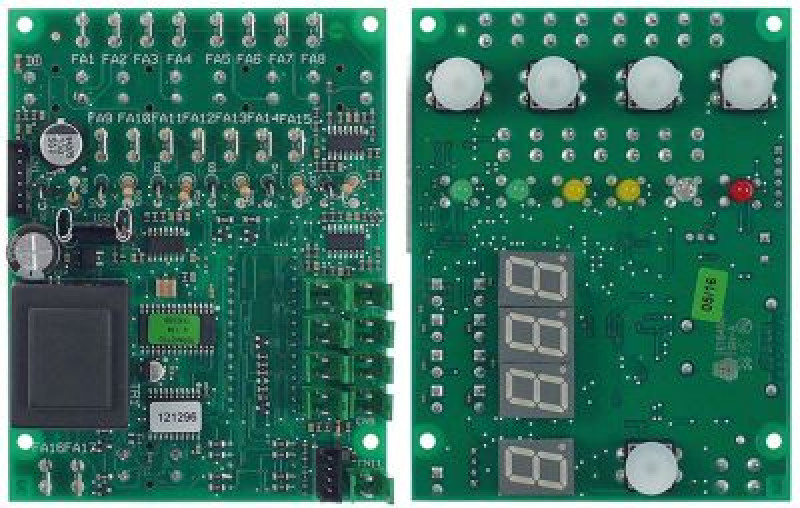 Плата печатная Д 115мм Ш 90мм для кассетной конвейерной посудомоечной машины