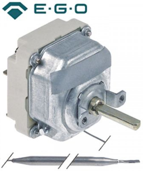 Термостат темп. макс. 150°C 3-полярн. CO 16А ø датчик 6мм Д датчик 243мм
