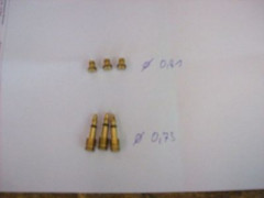 Düsensatz Flüssiggas für PDG302 3x Kl.br.düse 0,73 3xDüse Ø0,81 Düse SW6 L=7,4mm