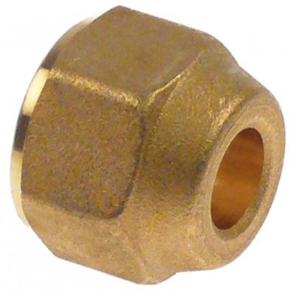 Гайка накидная размер 3/8" SAE тип 7010/33 междунар. код NS4-6 ø трубы 3/8"