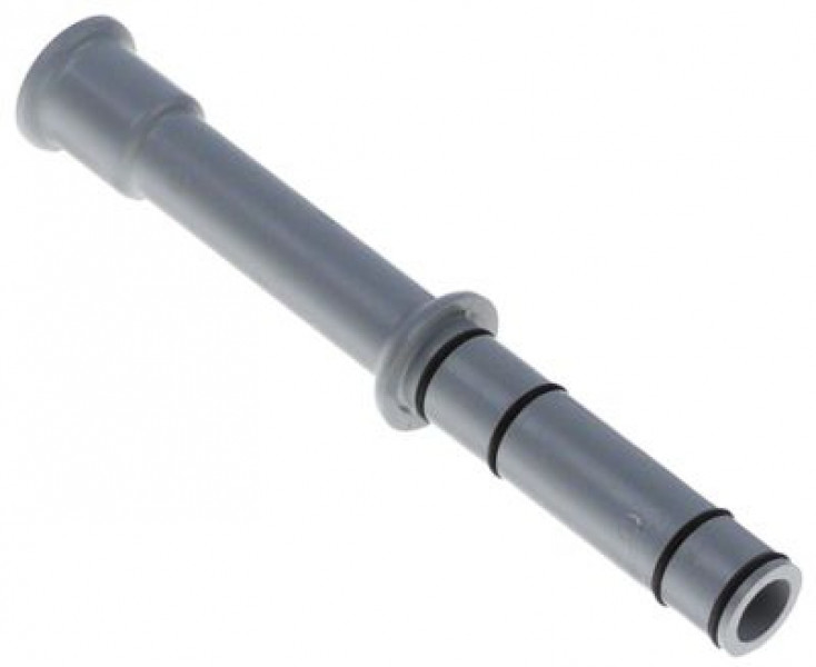 Труба сифонная пластмасса ø 18мм сер. Д 180мм