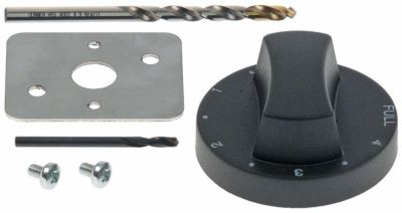 Набор крепёжный с шаблоном для термостата сверло 3,3 + 4,9 мм