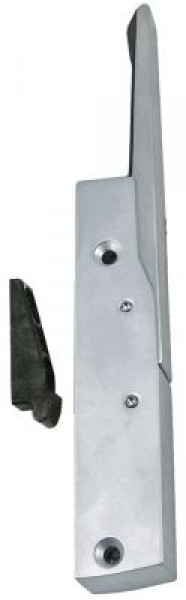 Замок рычажный матовое хромирование Д 150мм R-L 570 шаг крепления 110мм не запирающ.