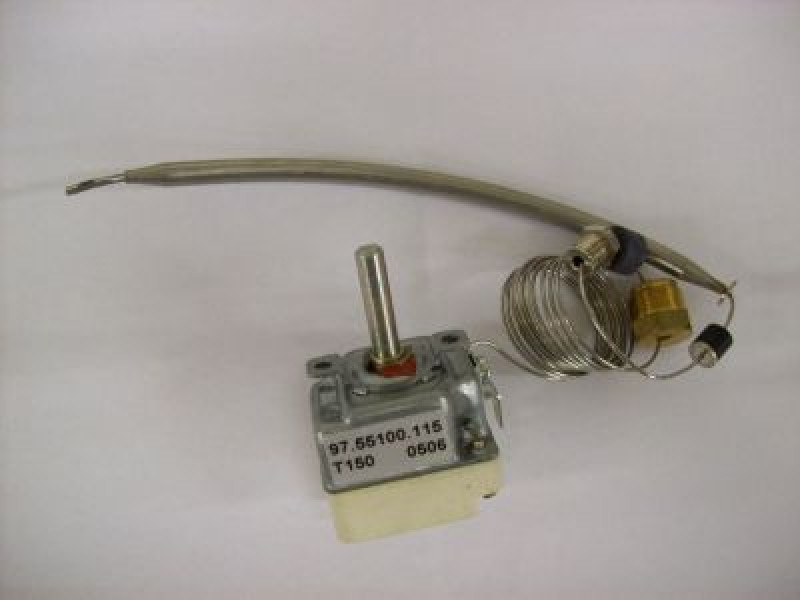Термостат 1-полярн. ø датчик 6мм Д датчик 170мм сальник M9x1 капиллярная трубка отдельно  -мм EGO
