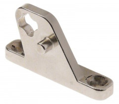 Держатель Д 60мм Ш 33мм В 12мм монтаж. поз-ция справа ø болта 6мм для крышки