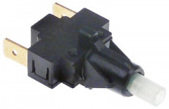 Блок переключателя 250В присоединение плоский штекер 6,3 мм 1NO 16А