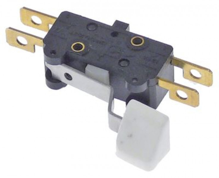 Микровключатель приводится в действие при помощи рычага 250В 5А