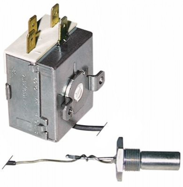 Термостат темп. макс. 85°C 1-полярн. 1CO 16А ø датчик 95мм Д датчик 37мм