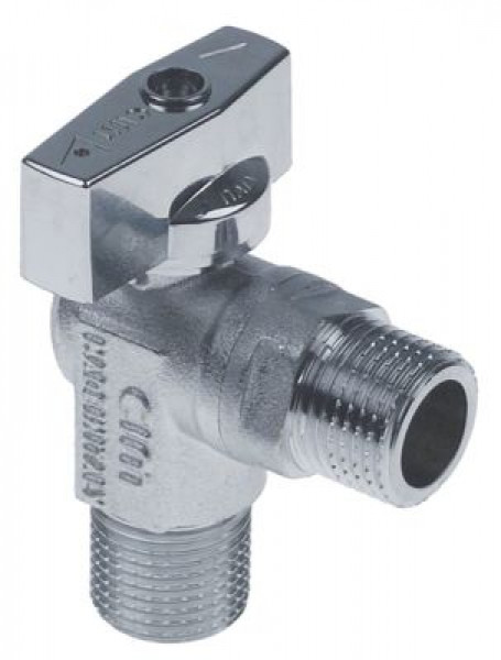 Кран шаровой присоединение 1/2″ внешн. резьба - 1/2″ внешн. резьба