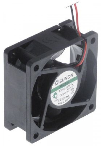 Вентилятор осевой  24VDC 125Вт Д 60мм Ш 60мм В 25мм подшипник магнитный шарикоподшипник