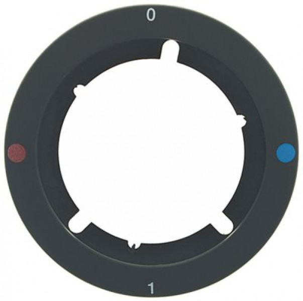 Маркировка регулировочной ручки вода ø 94мм чёрн.