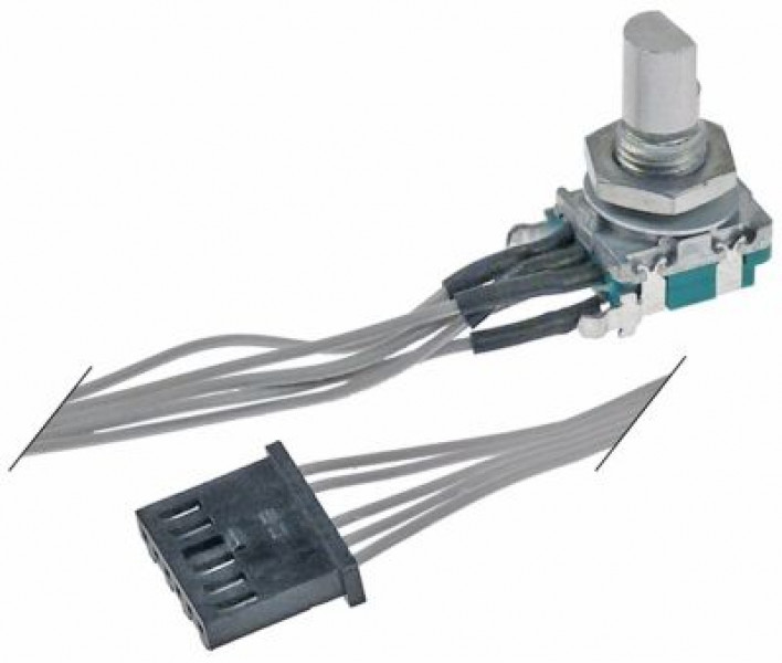 кодировщик длина оси 15мм для кофемолки длина провода 400мм ось 6x4,6мм