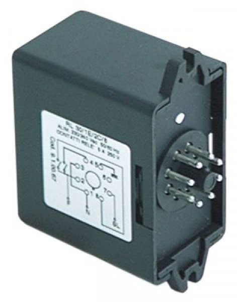 Реле уровня 230В присоединение штепсельный разъём круглый 8ми-полюсный