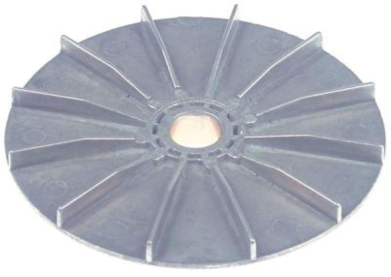 Крыльчатка вентилятора внеш. ø 128мм В 20мм для охлаждения мотора гнездо для оси ø 17мм