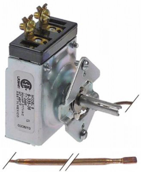 Термостат темп. макс. 2322°C 1-полярн. 1NO 30А ø датчик 5мм Д датчик 280мм