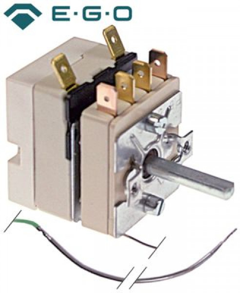 Термостат темп. макс. 105°C 1-полярн. 1NO 16А ø датчик 303мм Д датчик 178мм