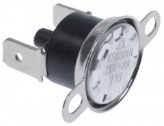 Термостат защитный прикладной  темп. выкл. 110°C 1NC 10А 250В присоединение F6,3 1-полярн.