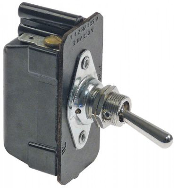 Выключатель рычажный 250В 2NO винтовое соединение