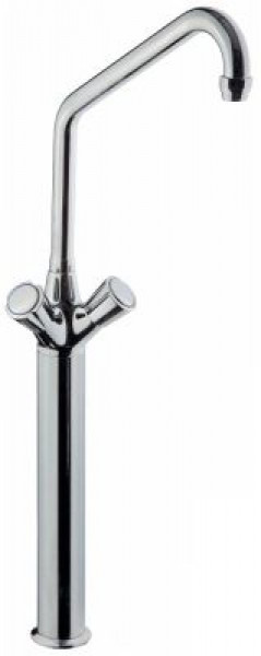 Кран-смеситель моноблочный GEV GASTROTOP PREMIUM арматура одно отверстие верхняя керамическая часть