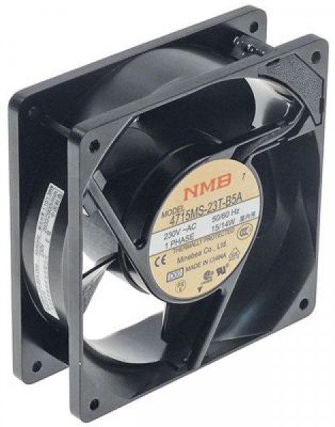 Вентилятор осевой  230 В перем. тока 15/14Вт Д 119мм Ш 119мм В 38мм