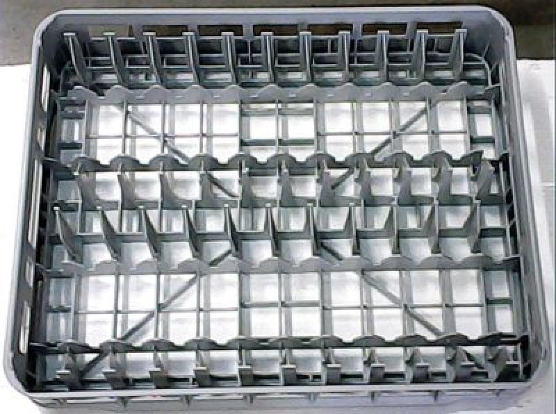 Кассета для мытья тарелок Д 500мм Ш 600мм В 100мм пластмасса
