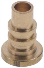 Втулка латунь внутр.ø 6мм В 215мм Д1 ø 78мм Д2 ø 15мм