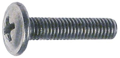 Винт бортовой резьба M5 Д 22мм CNS кол-во в уп-вке 1штук ø головки 12мм