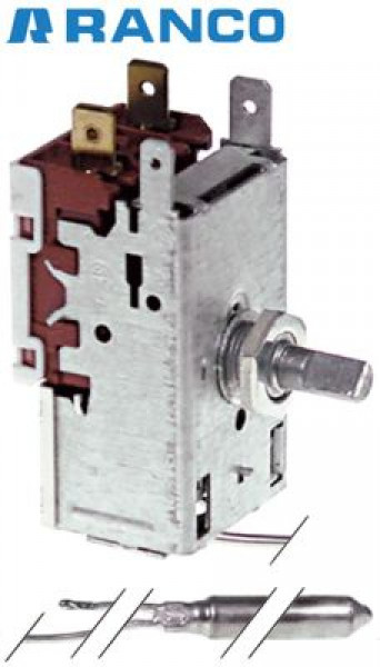 Термостат ø датчик 10мм Д датчик 100мм капиллярная трубка 1400мм