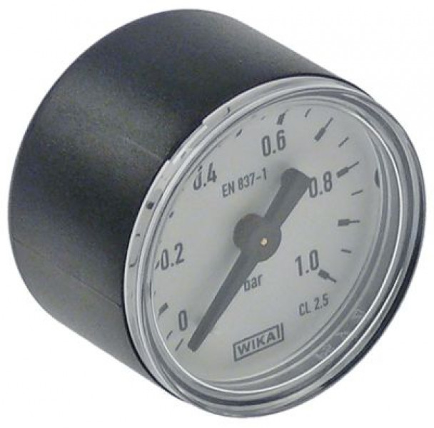 Манометр присоединение 1/8" ø 40мм диапазон давления 0-1бар