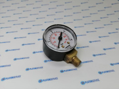 Манометр присоединение резьба 1/8" ø 40мм диапазон давления 0-4бар