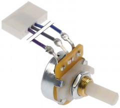 Потенциометр присоединение штепсельная колодка длина провода 550мм со штекером и кабелем