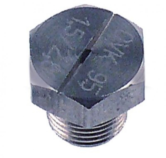 Жиклёр резьба 1/8″ внешн. резьба ø 1,5/2,8мм В 13мм ширина зева ключа 13