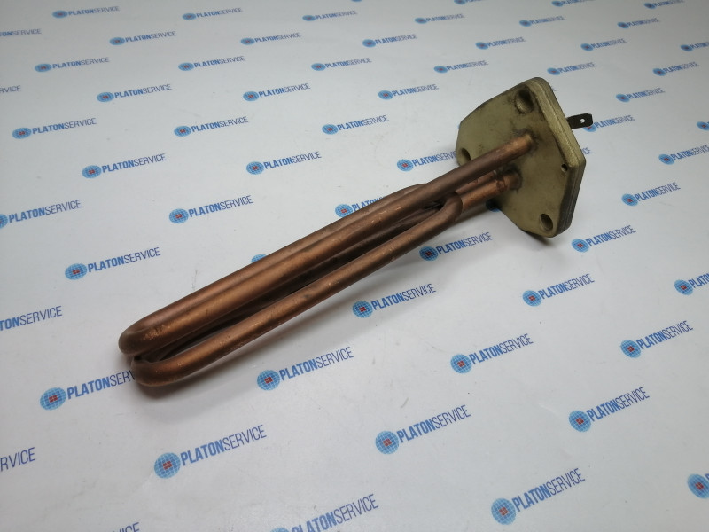 Элемент нагревательный  1300Вт 230В Д 185мм фланец с 3мя отверстиями