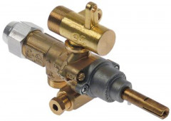 Кран газовый тип GPEL21R МЖ 35мм вход для газа M15x1 (труба-ø 10 мм)