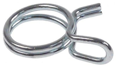 Хомут проволочный сталь оцинкованная ø 12,9-13,6мм ø проволоки 15мм кол-во в уп-вке 100штук